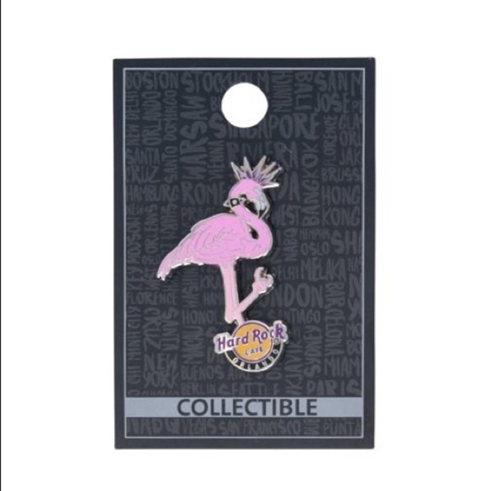 Hard Rock Cafe Orlando Flamingo Pin